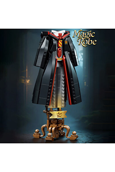 Choice لعبة بناء جديدة بدون علبة، رداء سحري، نموذج عالم سحري من العصور الوسطى...