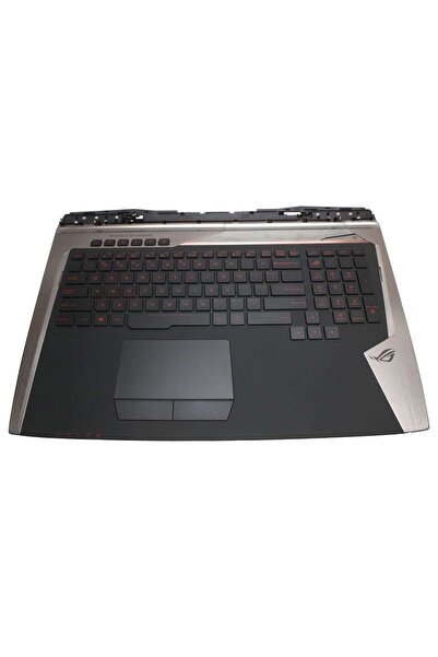 ASUS Tastatura 90NB09F1 R31US0 neagra cu Palmrest si TouchPad negru iluminata...
