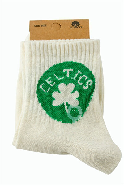 Bijuteri Net Flower Teddy Bear College Socks 8*28