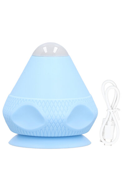 Choice1 Light Blue Mountable Massage Ball Suction Cup Wall Massage Tool Vibra...