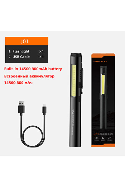 Choice مصباح يدوي صغير EDC، قلم كشاف بإضاءة متغيرة، فانوس محمول قابل لإعادة ا...