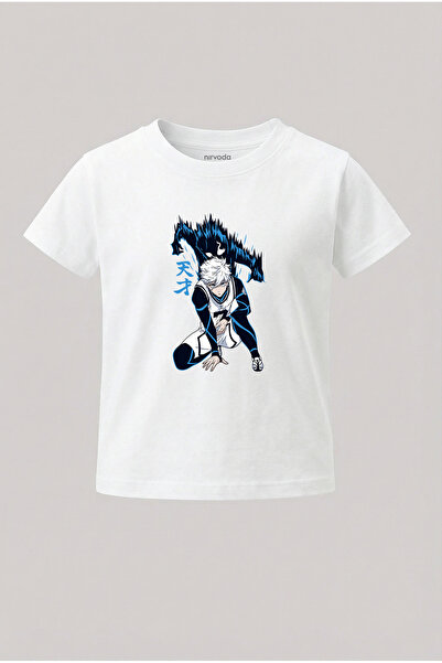 nirvoda Tricou pentru copii Nagi Blue Lock Tricou imprimat pentru copii