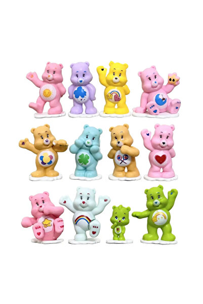 Choice1 حوالي 5 سم، جميع القطع الـ 12 من مجموعة شخصيات كير بيرز الكرتونية الل...