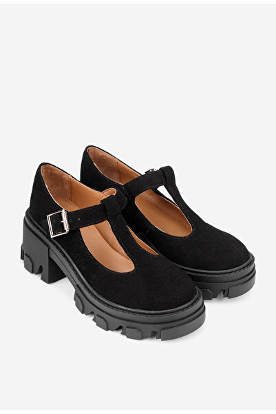 Dasha Women's black Leather shoes