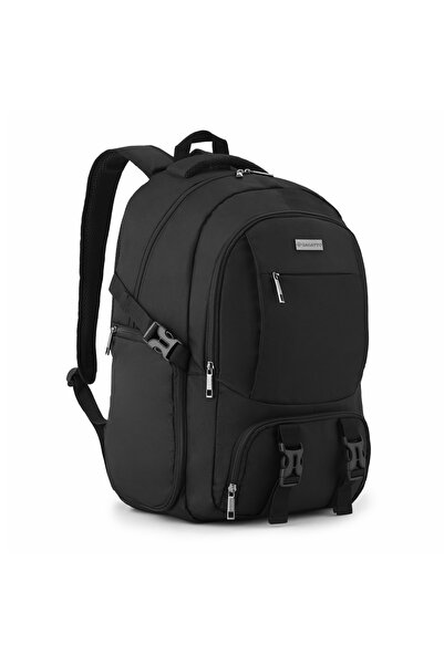 zagatto Men's Backpack with laptop compartment, Zagatto, Black, Ideal for the...