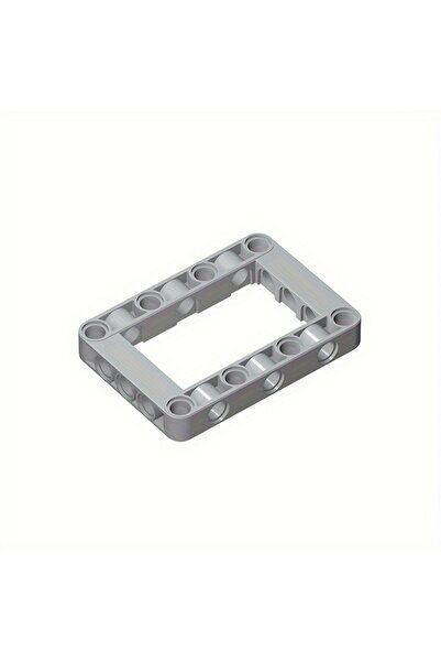 Choice5 5 قطع من الطوب عالي التقنية 5x7 مفتوح المركز بذراع رفع، لون رمادي فات...