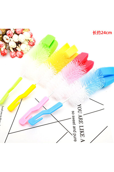 Choice Random color 1pc 1pcs Baby bottle cleaning brush, baby milk bottle bru...