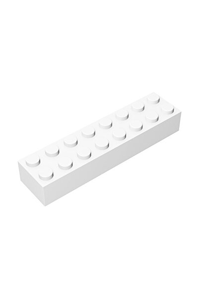 choice2 10pcs White 10pcs 2x8 Brickss 3007 M Technological Bricks DIY Parts B...