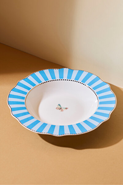 Perotti Butterfly Bone Shallow Plate 22 cm