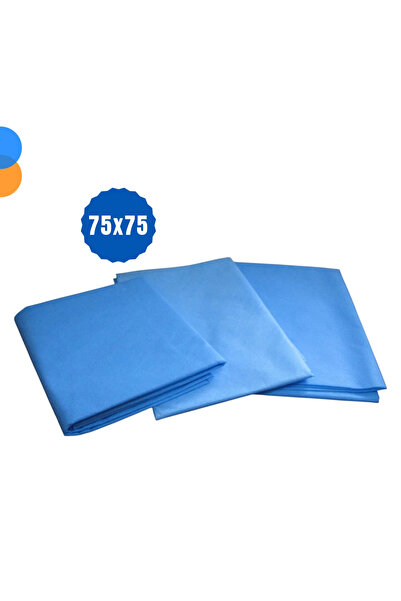 Zirvem Steril Cerrahi Düz Serviyet Örtüsü 75cm x 75cm - 50 Adet