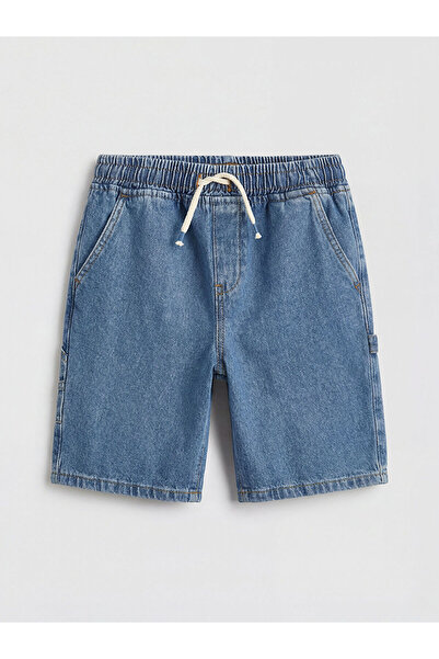 LC Waikiki Vizyon New Season Αγορίστικο τζιν σορτς με ελαστική μέση