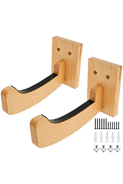 Choice Wood color Wood Surfboard Wall Rack Wall Mounted Surfboard Display Sta...