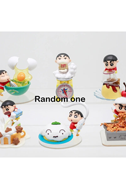 Choice مجموعة ألعاب كرايون شين تشان يساعد في الطبخ، مجسمات شخصيات مصغرة، ألعا...