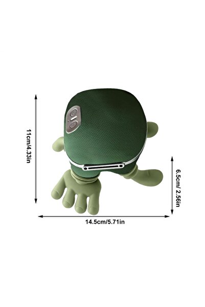 Choice جهاز تدليك الرقبة والكتفين من جرين فينجر، 3 سرعات، وضعان للتدفئة، تدلي...