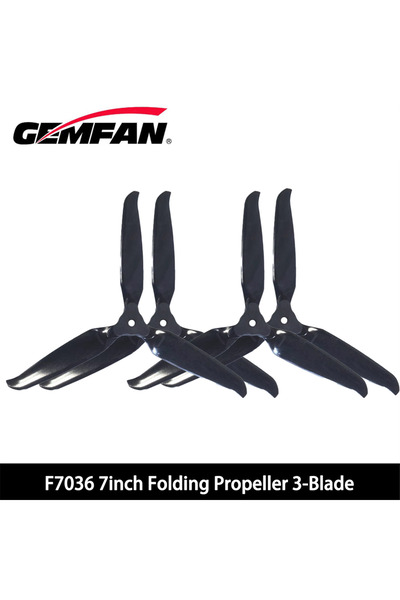Choice1 زوجان من المراوح القابلة للطي Gemfan F7036 مقاس 7 بوصات، 2-شفرات / 3-...