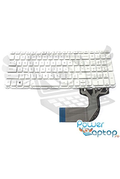 HP White keyboard 255 G3 US layout without small enter frame