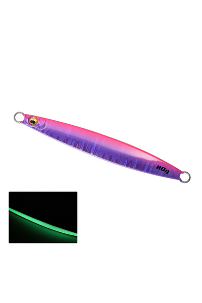 Choice26 150g Pink Purple JIGGING PRO Slash Beat Metal Jig 60g 80g 100g 150g ...