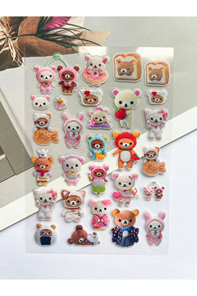 Choice5 ٦ ملصقات صغيرة من مادة PVC على شكل خبز برسيم رباعي الأوراق من ريلاكوم...