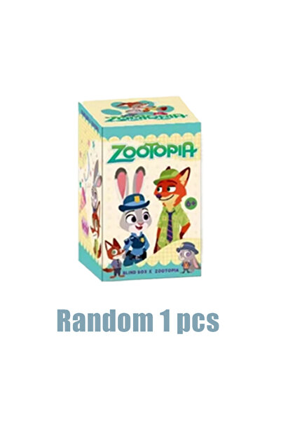 Choice1 Random 1pcs with box Disney Zootopia Series Good Sitting Blind Box Fi...
