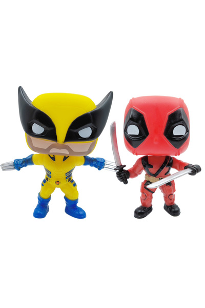 Choice1 مجسمان لشخصية ديدبول من بانداي، مجسم ديدبول وولفرين، مجسم ديدبول 3 من...