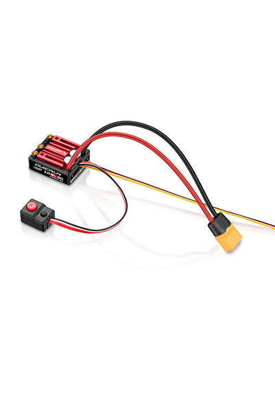 Choice وحدة تحكم إلكترونية WP 10BL80 HOBBYWING QuicRun WP 10BL80 بقوة 80 أمبي...
