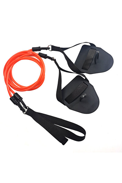 choice2 30lbs Swimming Resistance Band Set with Hand Paddles Handles Exercise...