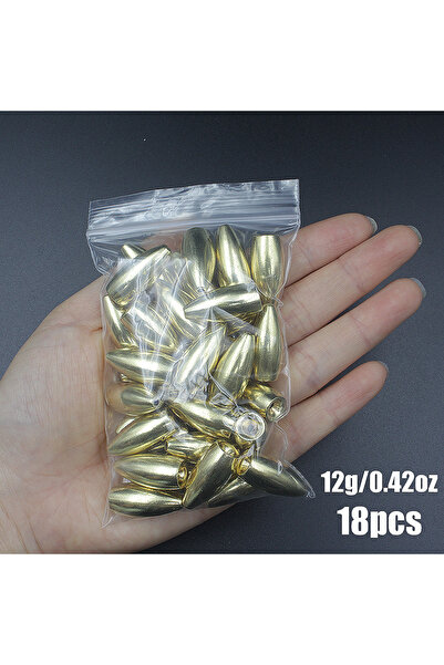 Choice 18 قطعة، وزن كل قطعة 12 غرام، 18 قطعة لكل قلادة صيد سريعة الغرق عالية ...