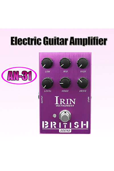 Choice AN-31 IRIN AN-31 Guitar Effects Pedal BRITISH Sound Overdrive Blues Si...