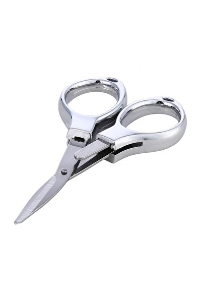 Choice Silver Stainless Steel Anti-Rust Portable Folding Scissors Glasses Sha...