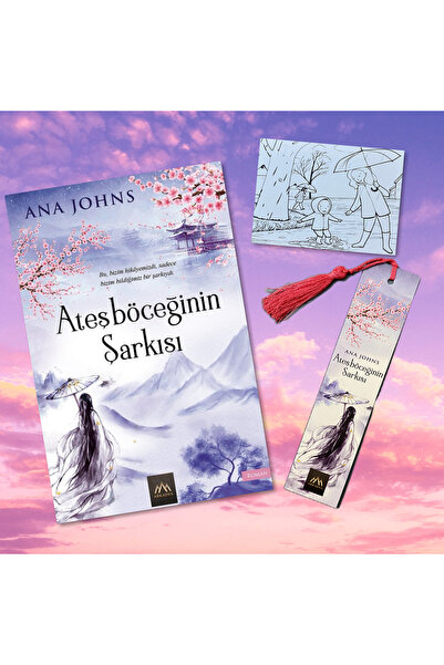 Arkadya Yayınları ATEŞBÖCEĞİNİN ŞARKISI / PÜSKÜLLÜ AYRAÇ VE KARTPOSTAL HEDİYE