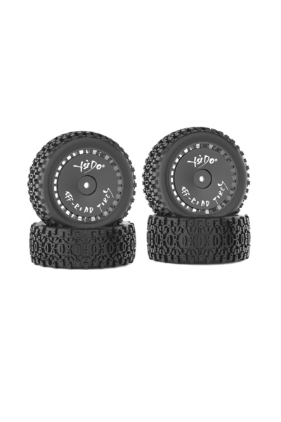 Choice9 4 قطع إطارات أمامية وخلفية 8368B لسيارات Wltoys 144001، 144010، 14401...