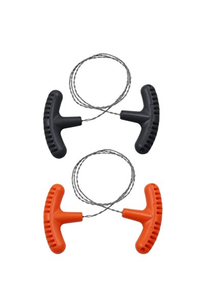 Choice black orange Stainless Steel Wire Saw Cable Saw Pocket Hand Saw for PV...