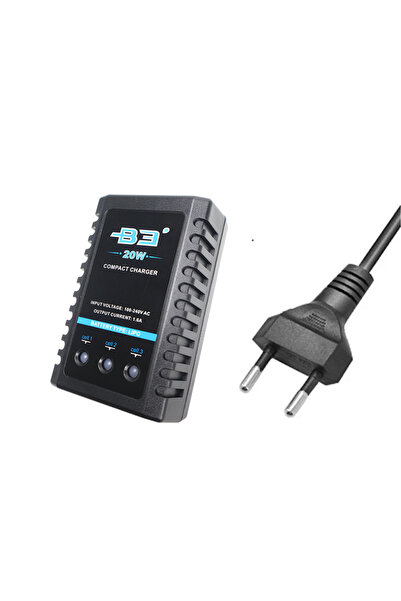 Choice شاحن بطاريات ليبو B3 بقوة 20 واط - قابس أوروبي IMAX (B3 Pro بقوة 10 وا...