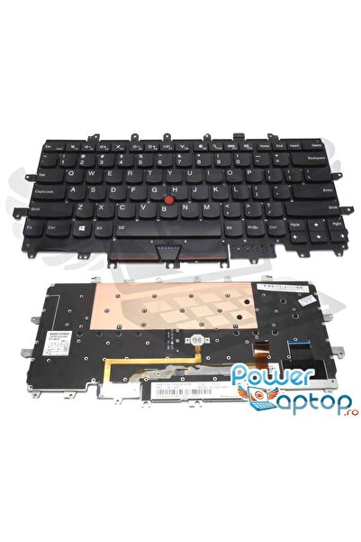 LENOVO Tastatura Thinkpad X1 Carbon Gen 4 2016 iluminata layout US fara rama ...