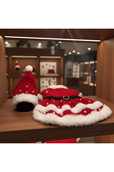 Lady Fify Christmas Mother Costume for Cat and Dog