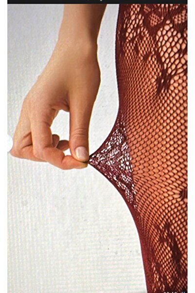 VINIA Roses Fishnet Lace Pantyhose