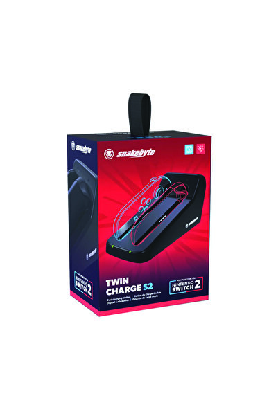 SNAKEBYTE S2 TwinCharge for Nintendo Switch 2