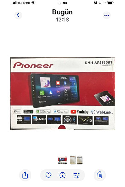Pioneer dmh -ap6650bt