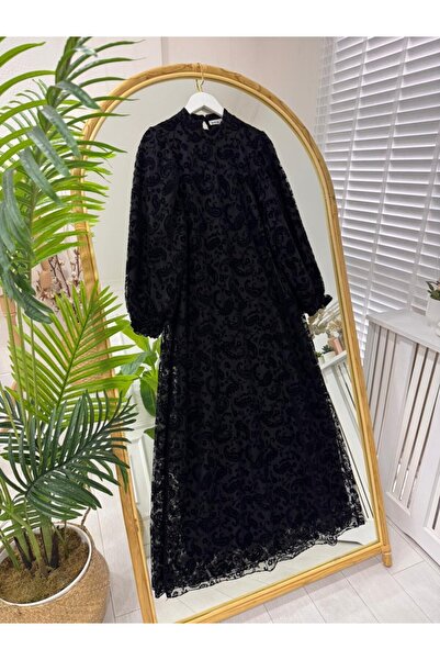 onix Burcu Dress Black