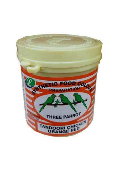 Three Parrot FC 3 ببغاء برتقالي أحمر 100 غرام