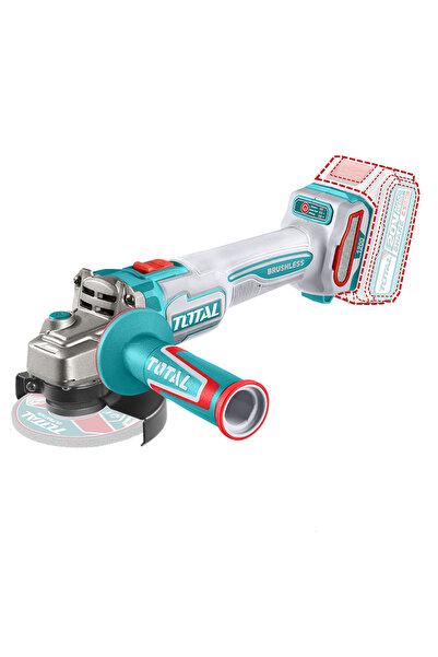 TOTAL Angle grinder 20V, brushless motor, disc diameter 115 mm, BATTERY NOT I...