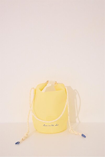 Perspective Women Secret Yellow Waterproof Beach Bag