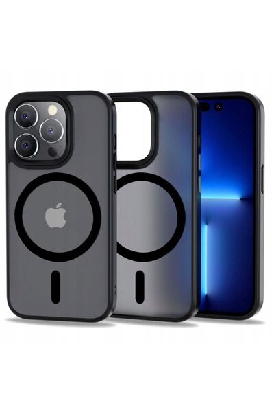 Tech-Protect Θήκη Magmat MagSafe για iPhone 14 Pro σε ματ μαύρο χρώμα
