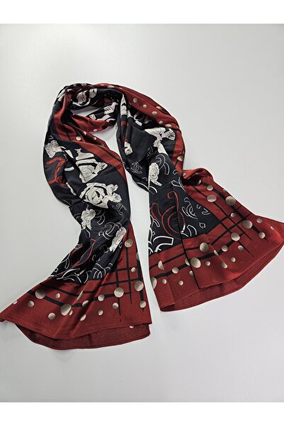 tomrisboutique Luxury Voile Silk Shawl Hijab Foulard Scarf Shawl Floral C Pat...