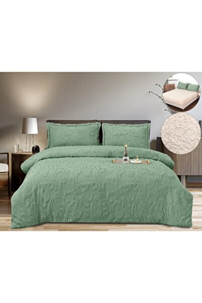 Casa Pucioasa Duvet Cover Set Set - 4 Pieces, Cocolino with Fur and Stretchy,...