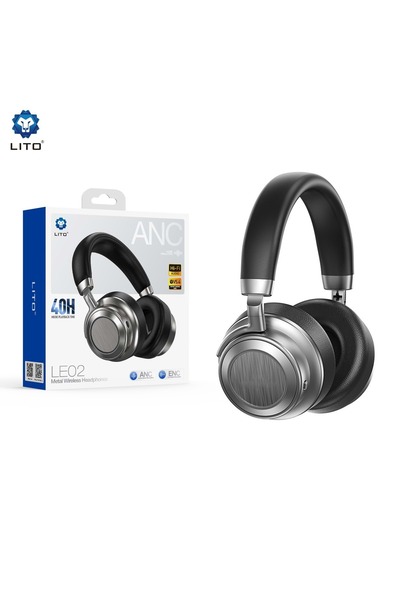 LE02 Bluetooth Kulaklık, Siyah