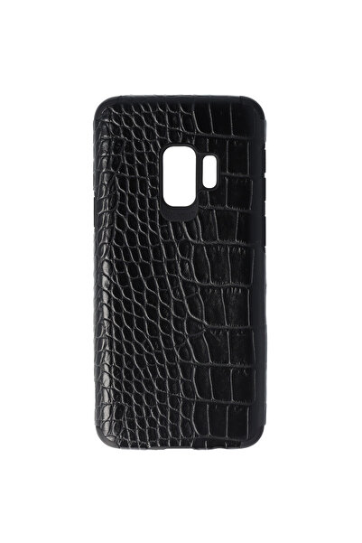SEP Husa TPU Leather Crocodile Samsung Galaxy S9 Negru