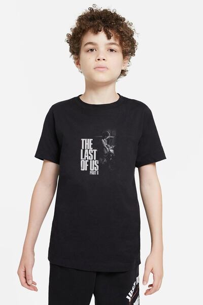 QIVI Hanorac imprimat unisex pentru copii, negru, The Last Of Us Part 2