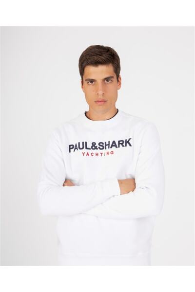 PAUL&SHARK Men's Knitted Sweatshirt C.wCotton