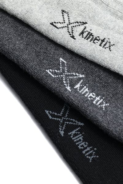 Kinetix Jonas Patık 3 Pack 1pr Μαύρες ανδρικές κάλτσες